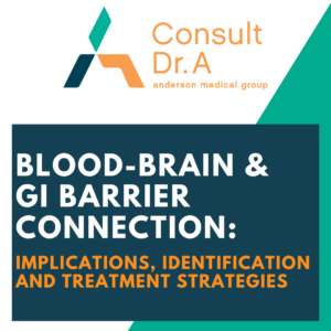 blood brain and gi barrier connection implications identification and treatment strategies