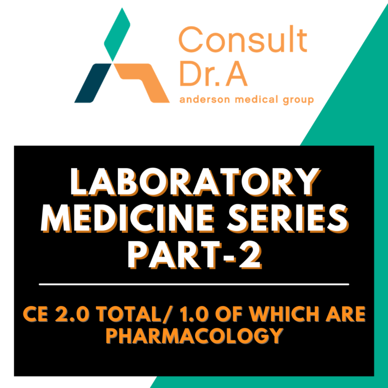Laboratory Medicine Series Part 2